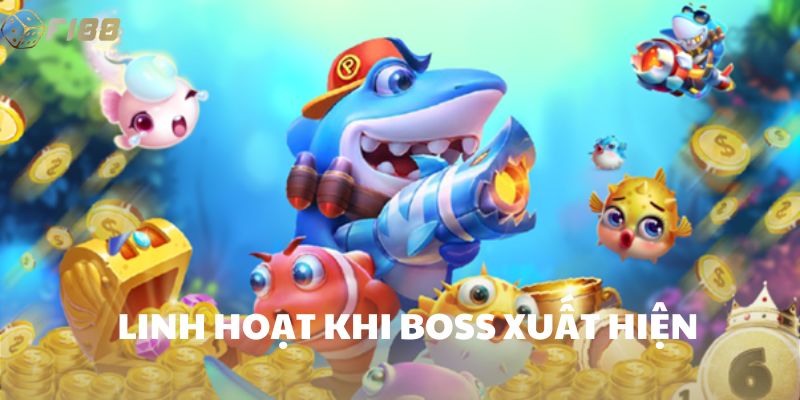 Lập tức đổi sang vũ khí sát thương cao khi boss xuất hiện