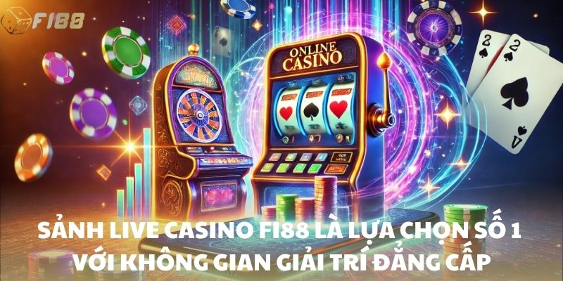 Sảnh live casino FI88 là lựa chọn số 1 với không gian giải trí đẳng cấp